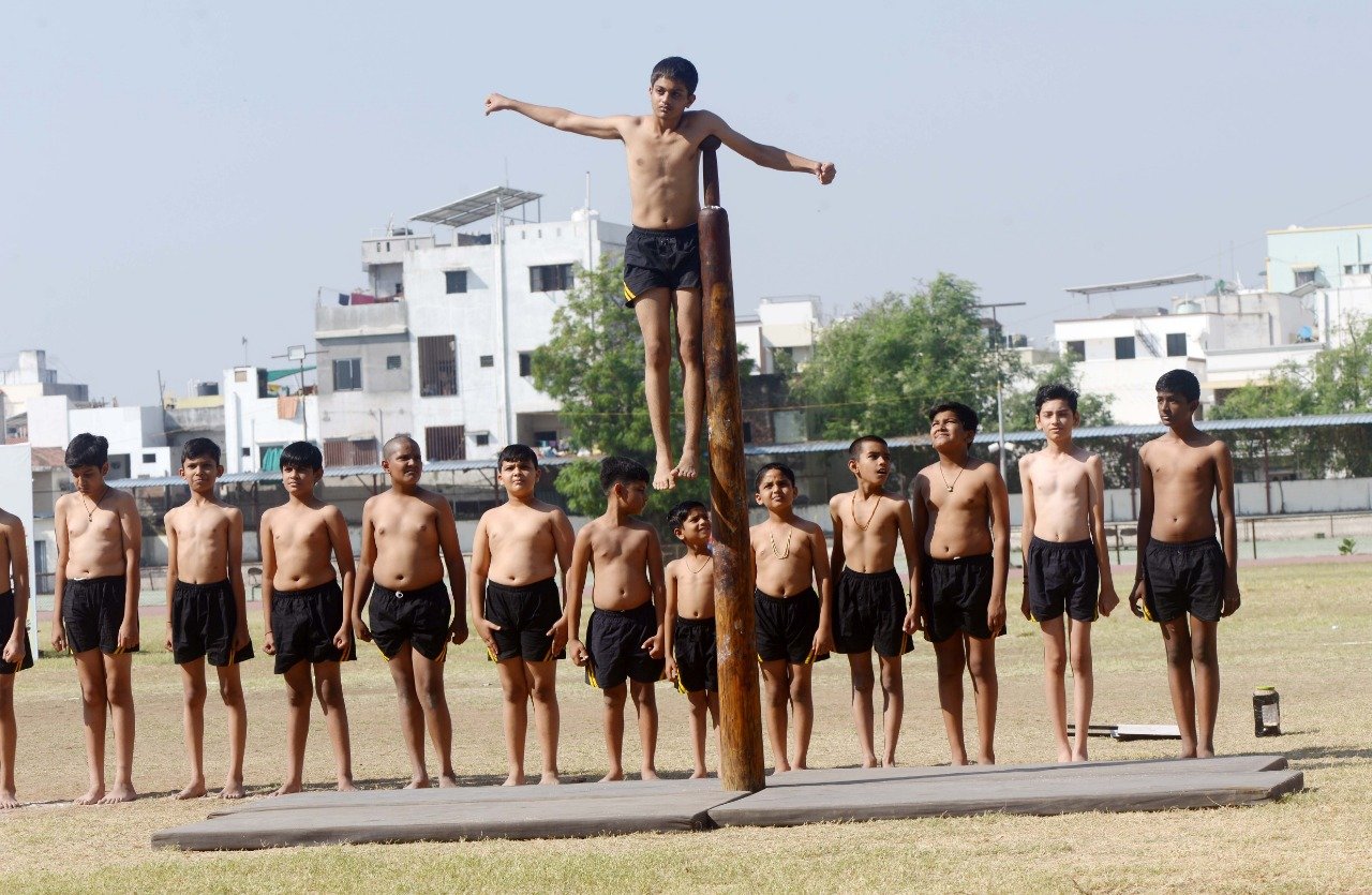 Prince Ashoraje Gaekwad School and Devyaniraje Gaekwad School conducted 20th Annual Athlete Meet spread over three days