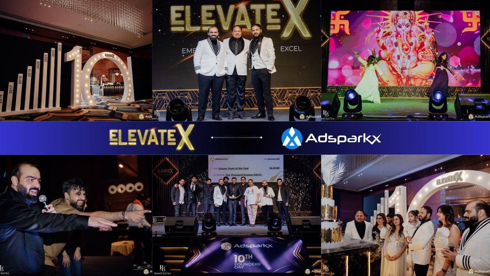 Elevating has a new meaning: Adsparkx celebrates its 10th Annual Day